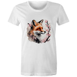 Fox and Tree AS Colour - Women's Maple Tee