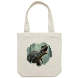 T Rex AS Colour - Carrie - Canvas Tote Bag