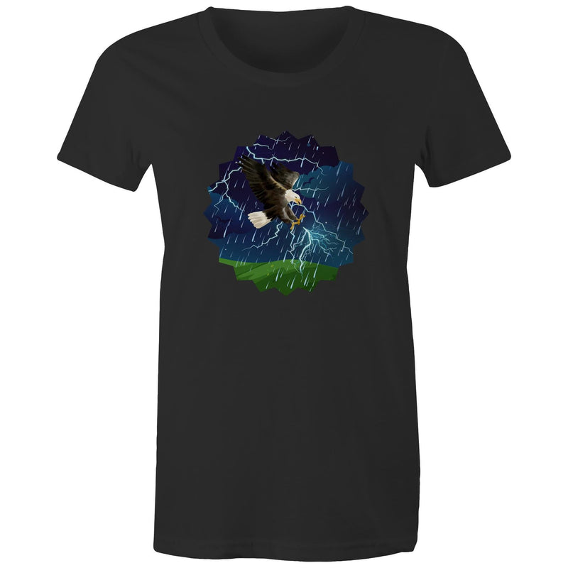 Lightning Eagle AS Colour - Women's Maple Tee Ogo Merch