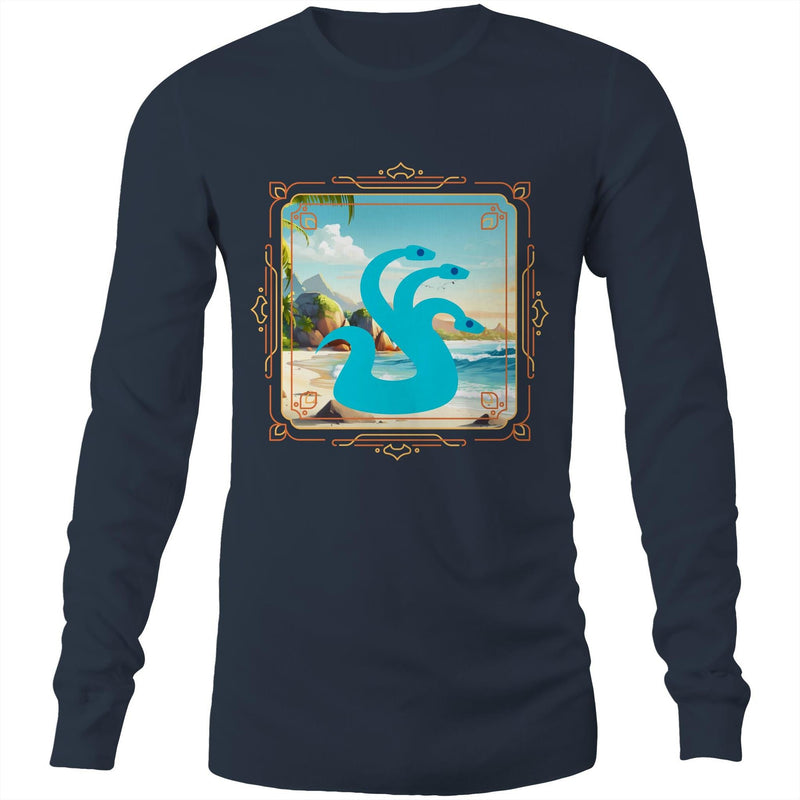 Beach Hydra AS Colour Base Mens Long Sleeve TShirt Ogo Merch