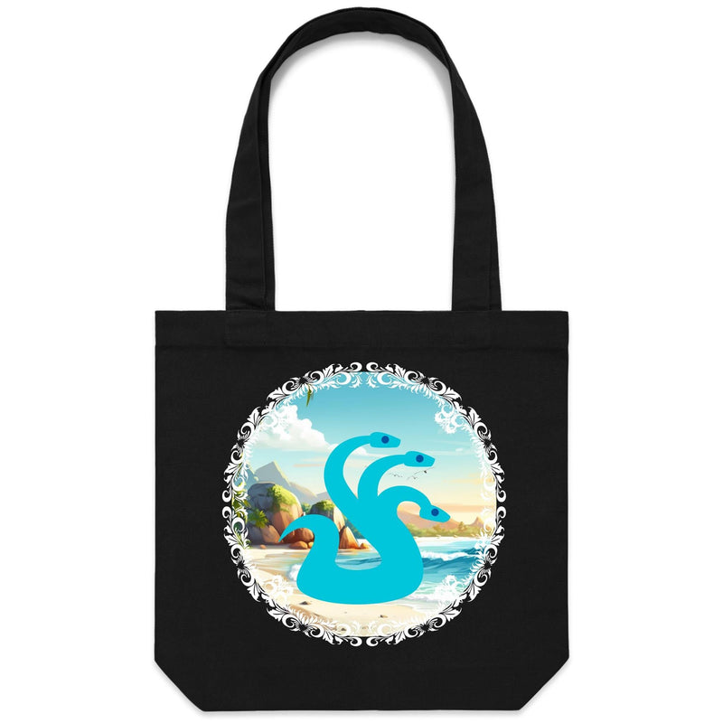 Beach Hydra AS Colour Carrie Canvas Tote Bag Ogo Merch