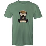 Meerkat in Hoodie AS Colour Staple - Mens T-Shirt