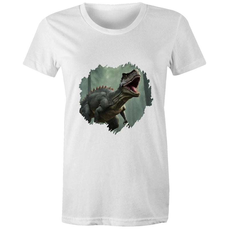 T Rex AS Colour Women's Maple Tee Ogo Merch