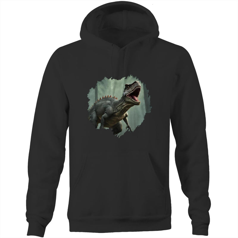 T Rex AS Colour Stencil Pocket Hoodie Sweatshirt Ogo Merch