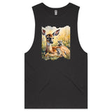 Deer and Meerkat Barnard - Mens Tank Top Tee