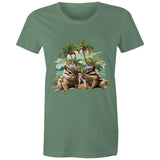 Beach Chipmunks AS Colour - Women's Maple Tee