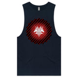 Glowing Cerberus AS Colour Barnard Mens Tank Top Tee