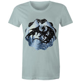 Dragon Silhouette AS Colour - Women's Maple Tee