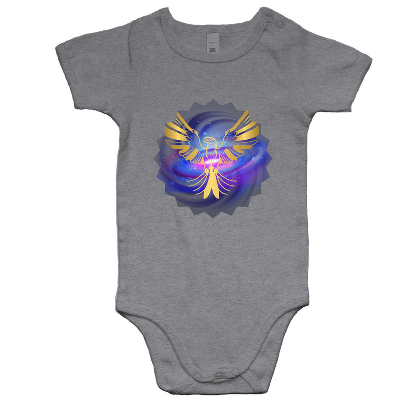 Gold Eagle AS Colour Mini Me - Baby Onesie Romper Ogo Merch
