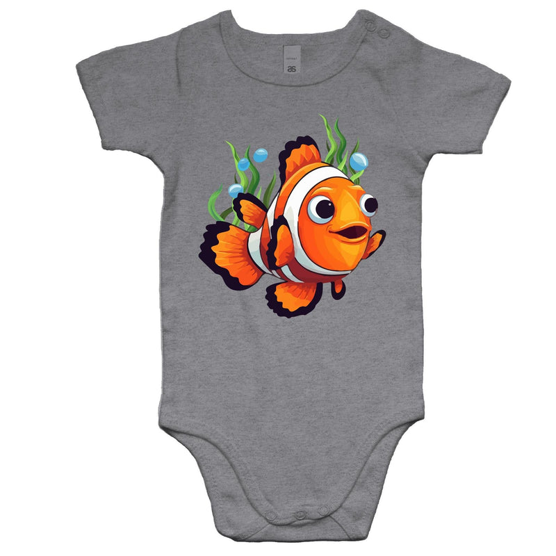 Clown Fish AS Colour Mini Me - Baby Onesie Romper Ogo Merch