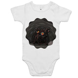 Cave Cerberus AS Colour Mini Me Baby Onesie Romper