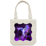 Purple Dragon AS Colour Carrie Canvas Tote Bag