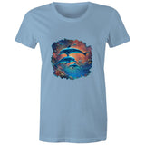 Dolphins AS Colour - Women's Maple Tee