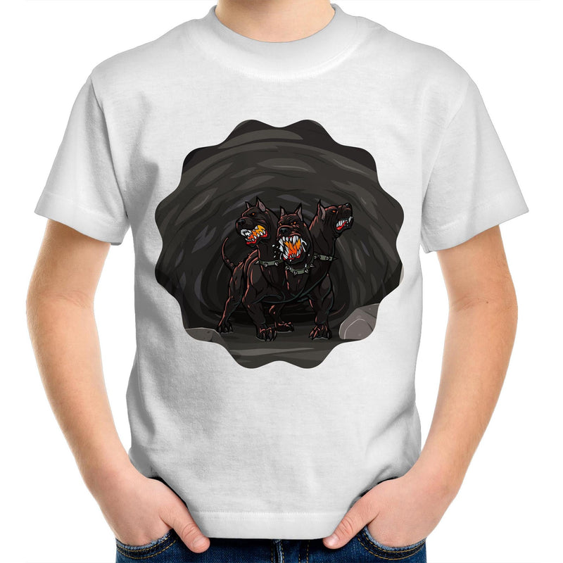 Cave Cerberus AS Colour Kids Youth TShirt Ogo Merch