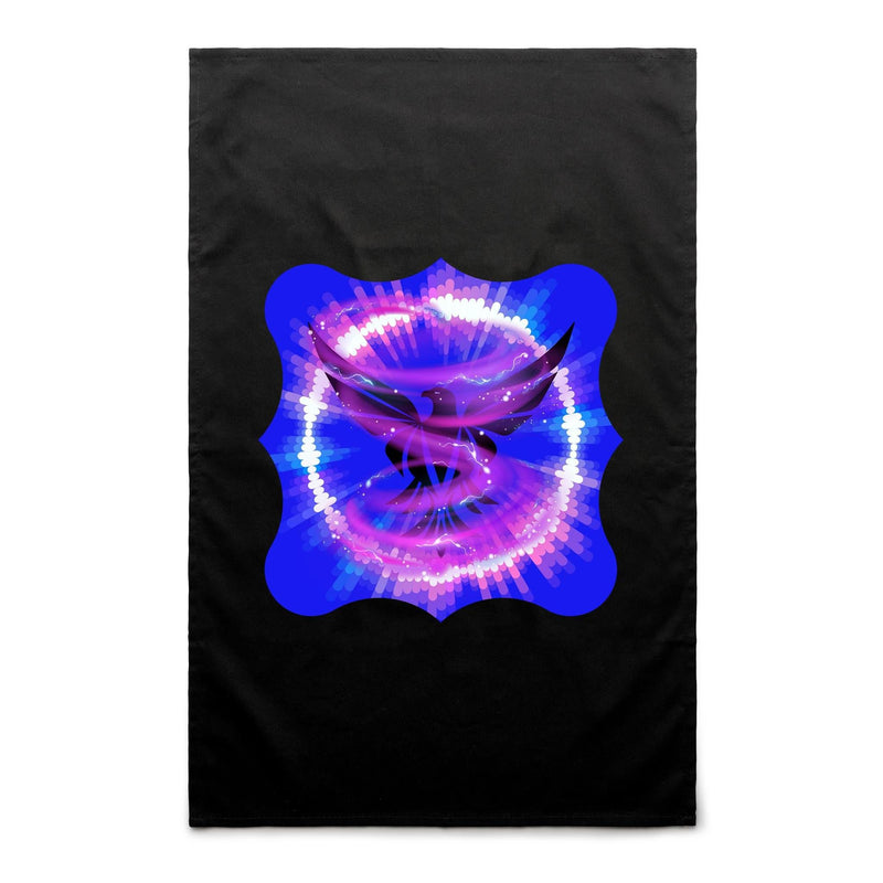 Eagle in Swirl AS Colour Tea Towel Ogo Merch