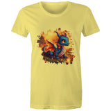 Baby Dragon AS Colour - Women's Maple Tee