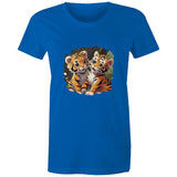 Baby Tigers AS Colour - Women's Maple Tee