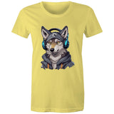 Gaming Wolf AS Colour - Women's Maple Tee