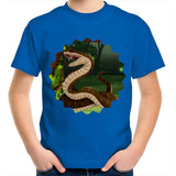 Jungle Snake AS Colour Kids Youth TShirt