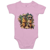 Cool Meerkats AS Colour Mini Me - Baby Onesie Romper