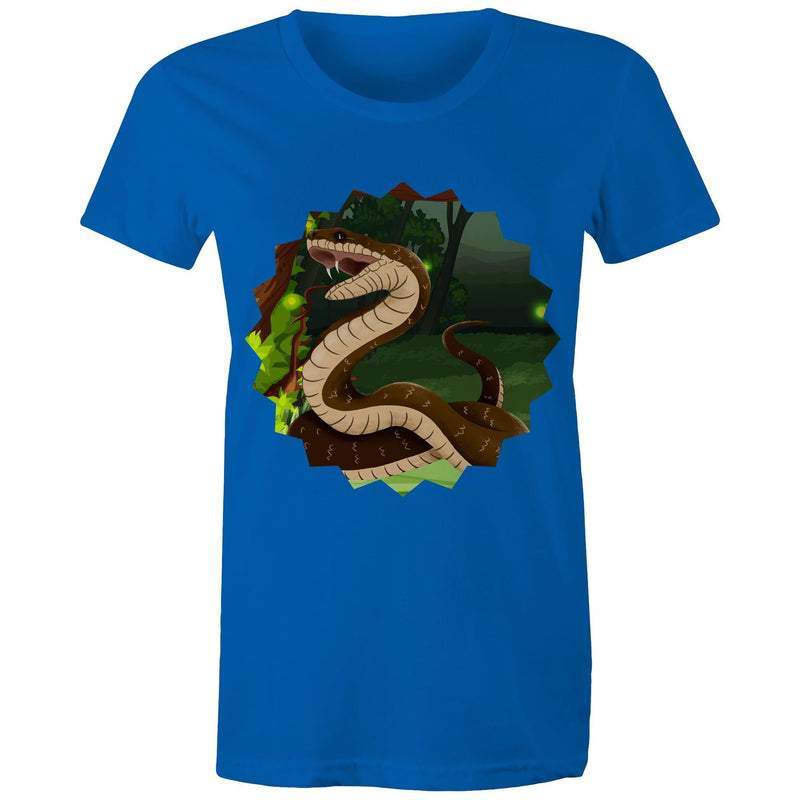 Jungle Snake AS Colour Women's Maple Tee Ogo Merch