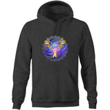 Gold Eagle AS Colour Stencil - Pocket Hoodie Sweatshirt