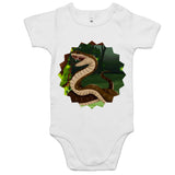 Jungle Snake AS Colour Mini Me Baby Onesie Romper