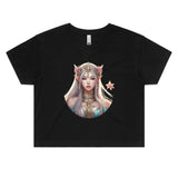 Mythical Elf AS Colour - Women's Crop Tee