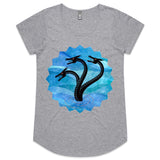 Ocean Hydra AS Colour Mali Womens Scoop Neck TShirt