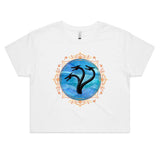 Ocean Hydra AS Colour Women's Crop Tee