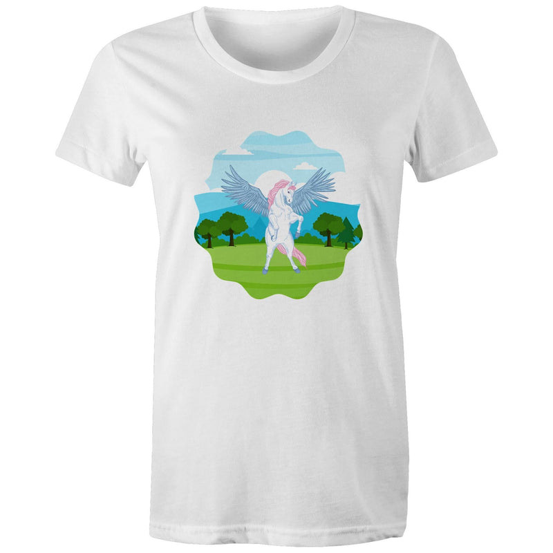 Colourful Pegasus AS Colour - Women's Maple Tee Ogo Merch