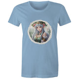 Framed Elf AS Colour - Women's Maple Tee