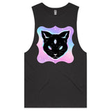 Psychic Cat AS Colour Barnard Mens Tank Top Tee