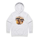 Meerkats in Jackets AS Colour - Women's Supply Hood