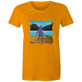 Beach Pegasus AS Colour - Women's Maple Tee