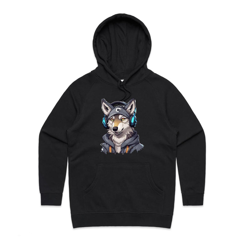 Gaming Wolf AS Colour Women's Supply Hood Ogo Merch