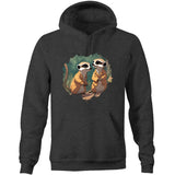 Meerkats AS Colour Stencil Pocket Hoodie Sweatshirt