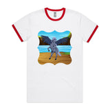 Beach Pegasus AS Colour Staple Ringer Tee