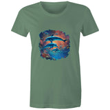 Dolphins AS Colour - Women's Maple Tee