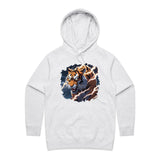 Tiger with Lightning AS Colour Women's Supply Hood