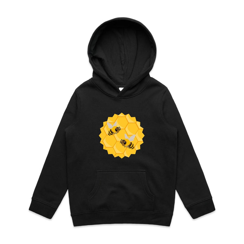 Bees AS Colour - Youth Supply Hood Ogo Merch