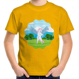 Colourful Pegasus AS Colour Kids Youth T-Shirt