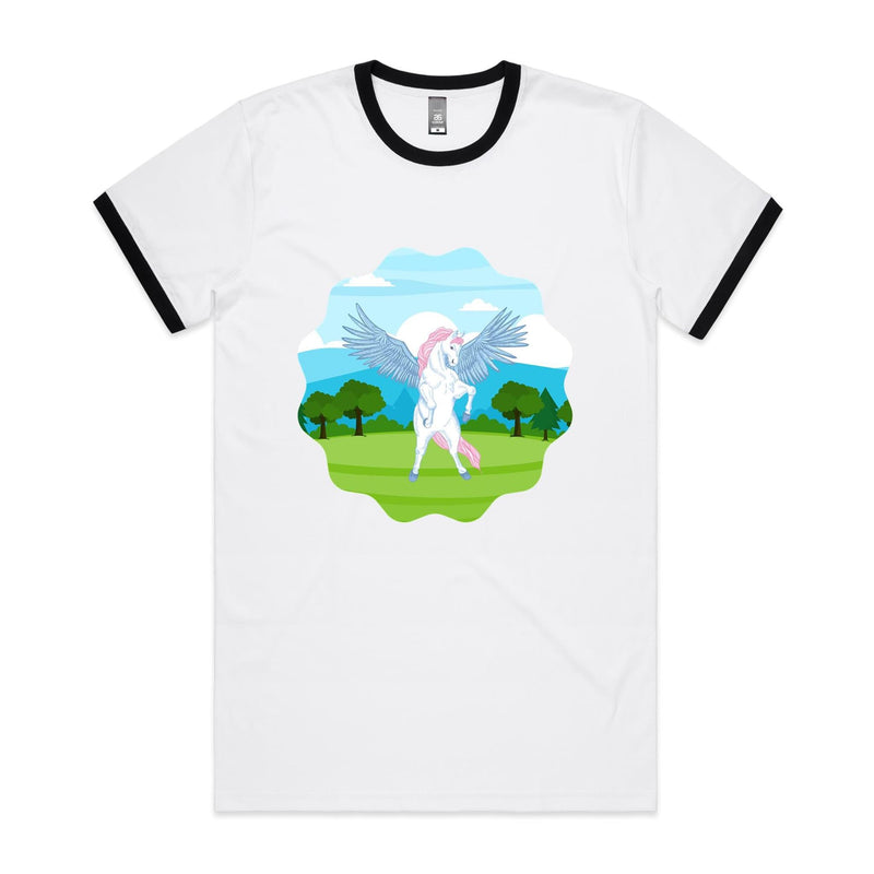 Colourful Pegasus AS Colour Staple Ringer Tee Ogo Merch