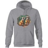 Meerkats AS Colour Stencil Pocket Hoodie Sweatshirt