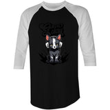 Game Day Pup AS Colour Raglan - 3/4 Sleeve T-Shirt