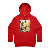 Deer and Meerkats AS Colour - Women's Supply Hood