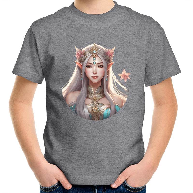 Mythical Elf AS Colour Kids Youth T-Shirt Ogo Merch