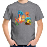 Dinosaur Babies AS Colour Kids Youth T-Shirt