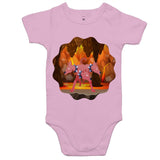 Lava Cerberus AS Colour Mini Me Baby Onesie Romper