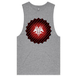 Glowing Cerberus AS Colour Barnard Mens Tank Top Tee